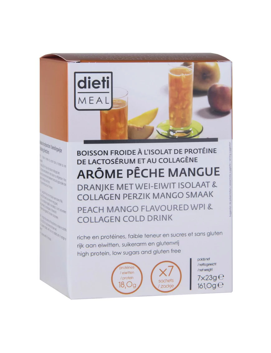 Dietimeal Peach Mango Protein Drink