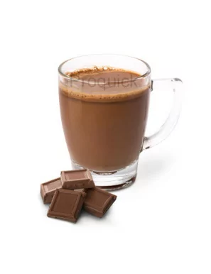 Chocolat au lait boisson hyperprotéinée
