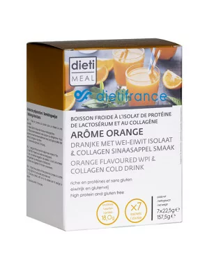 Dietimeal Orange flavoured Protein Drink Mix