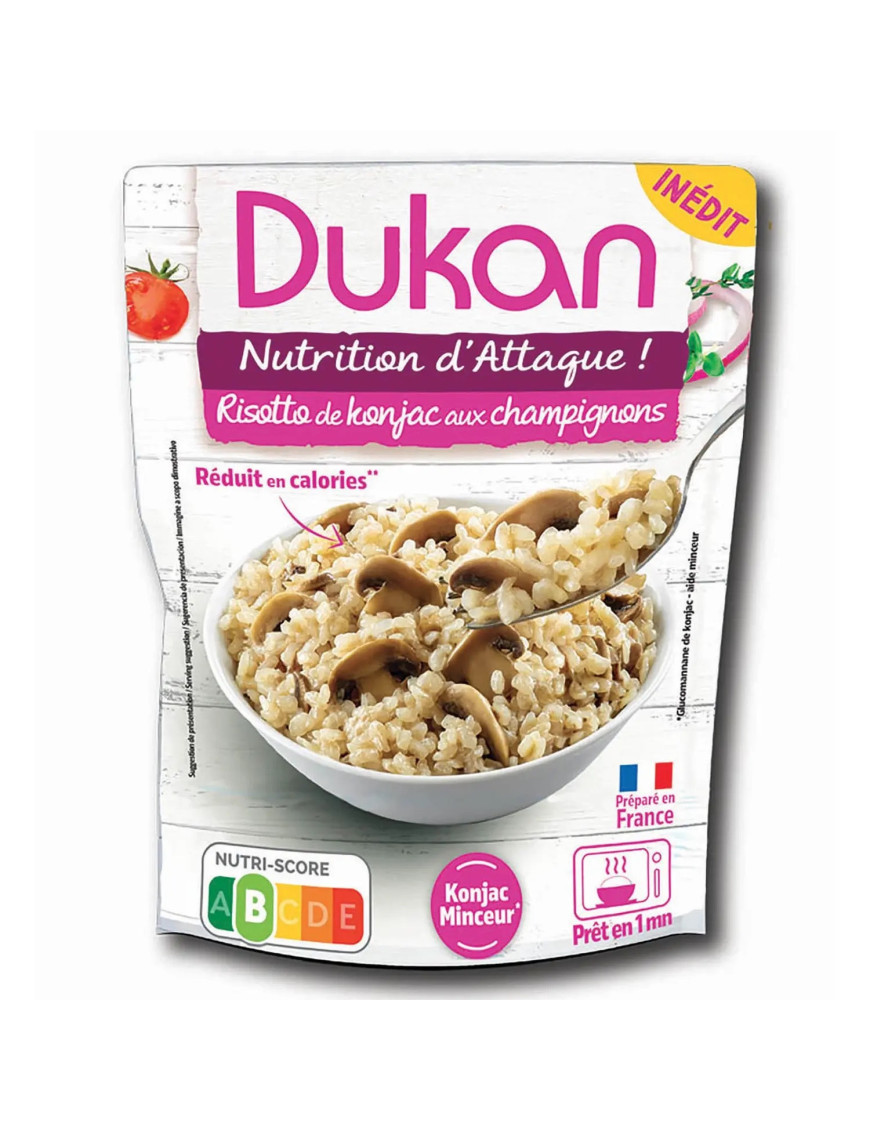Dukan Konjac Mushroom Risotto