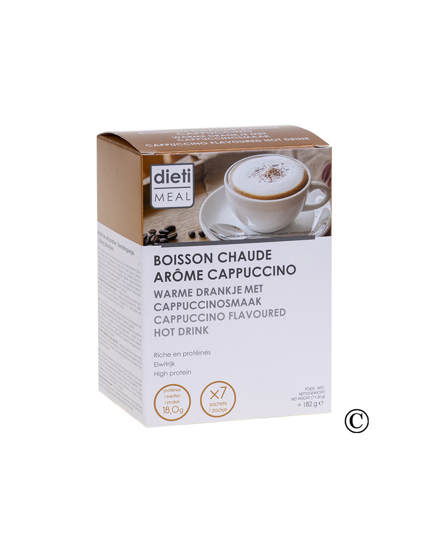 Dietimeal High Protein Cappuccino Drink Mix