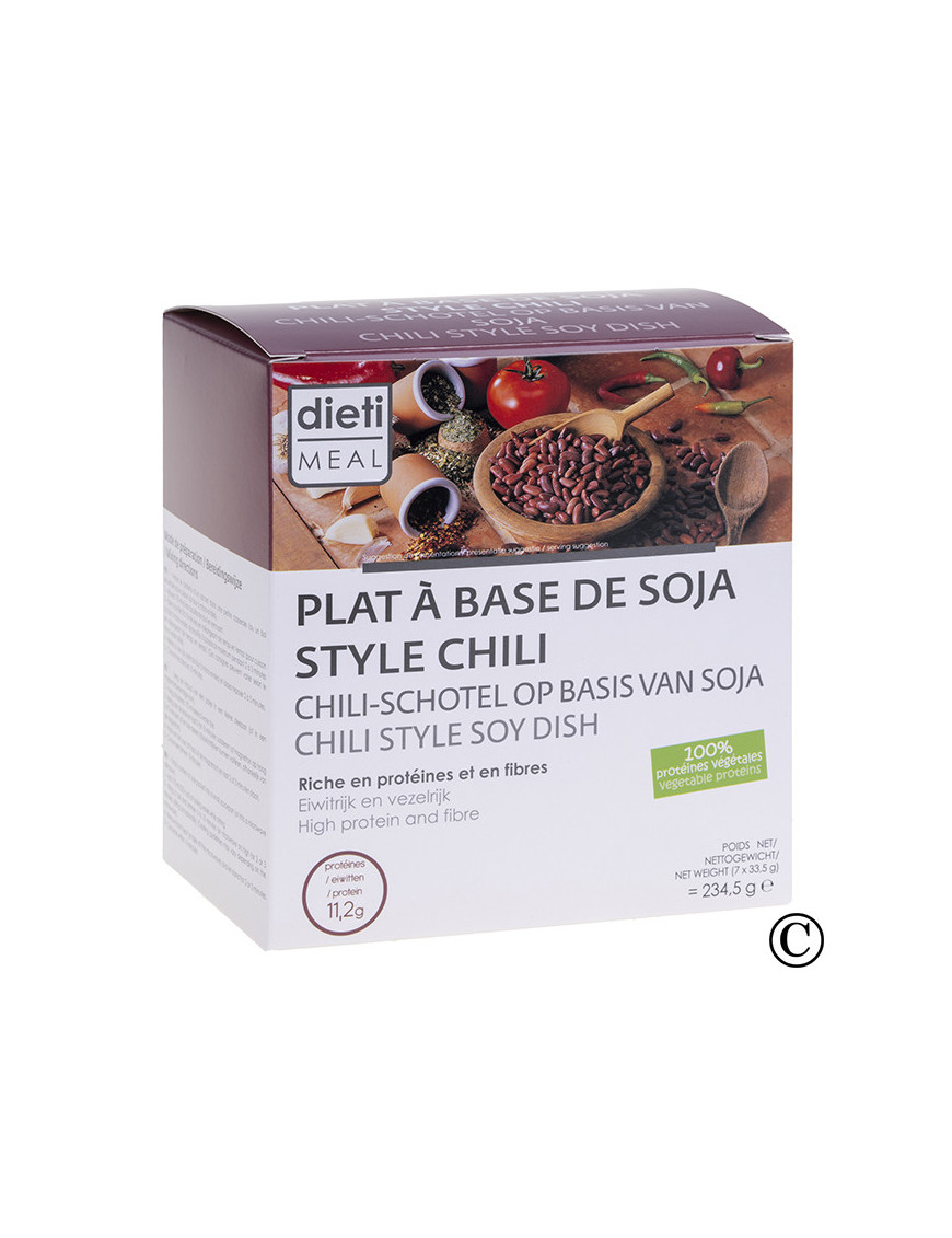 Protimeal Protein-rich Vegetable Chili Mix, Easy and Fast to Prepare
