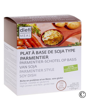 Dietimeal Parmentier Style Soy Dish with vegetable proteins