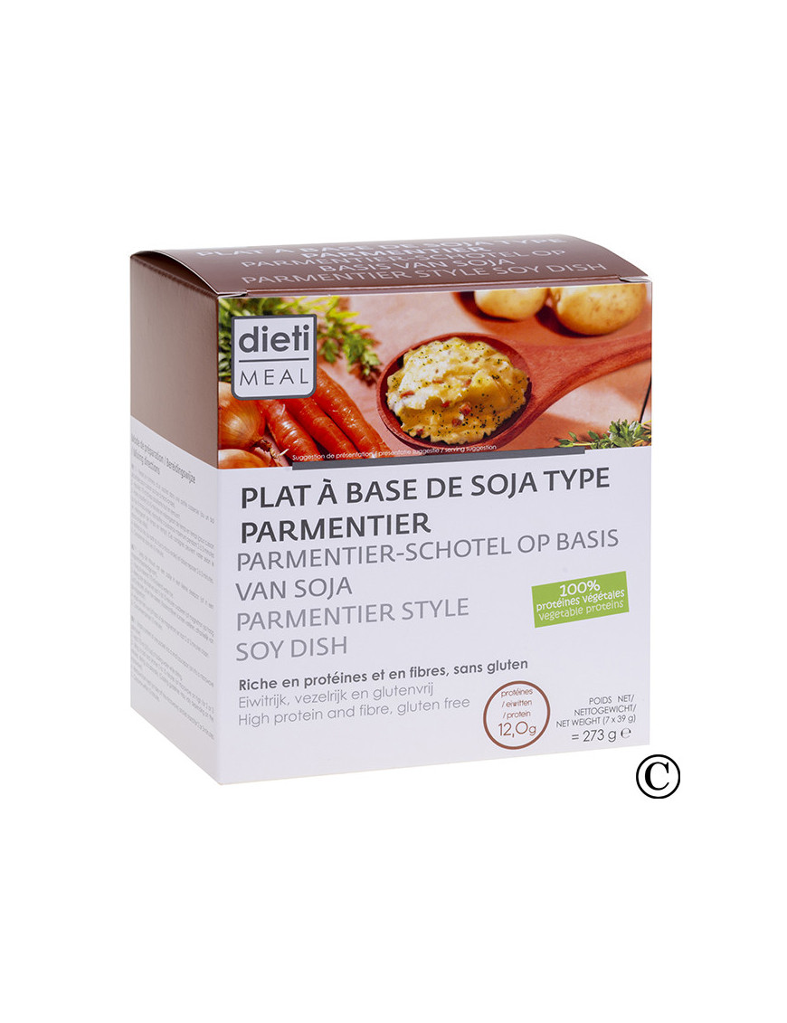 Dietimeal Parmentier Style Soy Dish with vegetable proteins