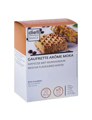 Dietisnack Coffe Mocha Protein Wafers